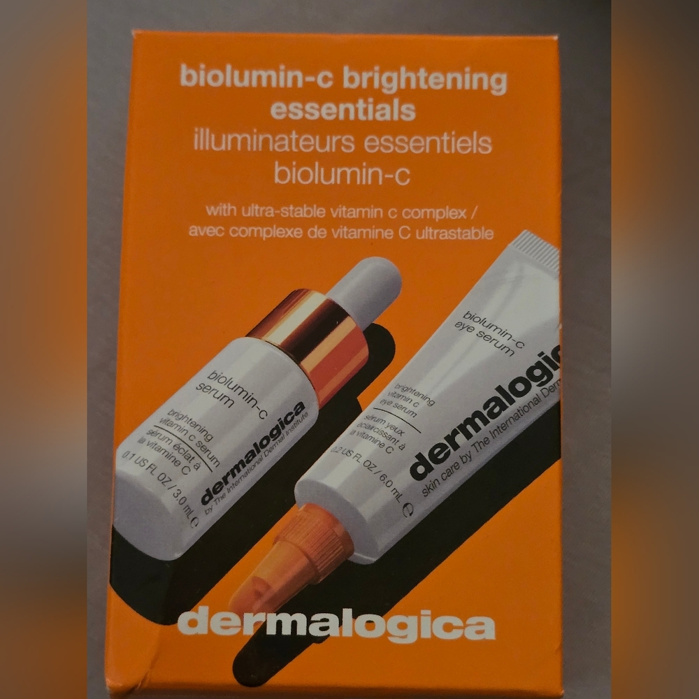 Dermalogica Biolumin-C Brightening Essentials - Orange and White